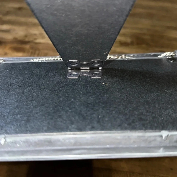 NWOT School House Silver Picture Photo Frame Home Accents Decor Table Top - Picture 13 of 16